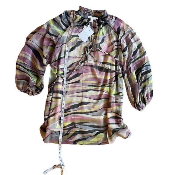 TED BAKER Zeenaa Blouson Sleeve Mini Dress Size 0 - US 00 - Picture 9 of 10